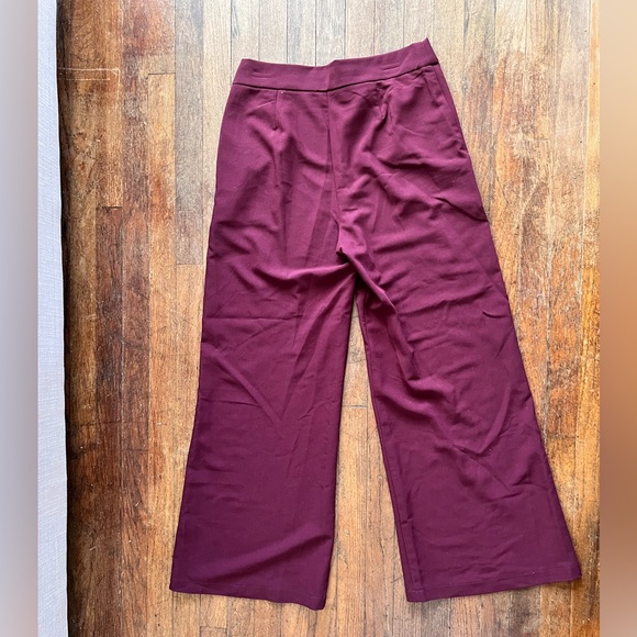 Lily White High Waisted trouser pants, size large - Picture 2 of 5